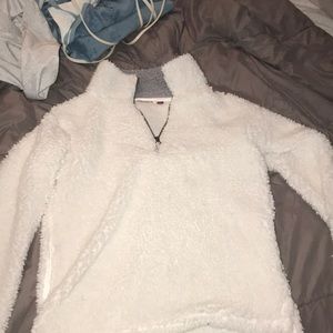 Fuzzy zip up